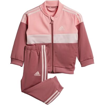 adidas Tiberio 3-Streifen Kinder Trainingsanzug - Pink adidas Tiberio 3-Streifen Kinder Trainingsanzug - Pink