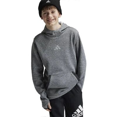 adidas Kids Fleece Hoodie - Svart - Huvtröja för barn adidas Kids Fleece Hoodie - Svart - Huvtröja för barn