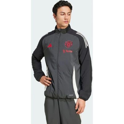 adidas Manchester United M Zwart - Jas adidas Manchester United M Zwart - Jas