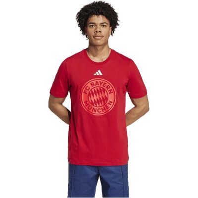 Tricou grafic DNA FC Bayern - Roșu - Mic Tricou grafic DNA FC Bayern - Roșu - Mic