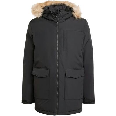 adidas Paveric Fur Parka - Mężczyzna - Czarny - Kurtka adidas Paveric Fur Parka - Mężczyzna - Czarny - Kurtka