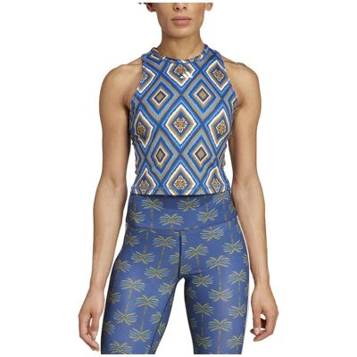 adidas X FARM Rio Καφέ Top Γυμναστικής - Προπόνηση adidas X FARM Rio Καφέ Top Γυμναστικής - Προπόνηση