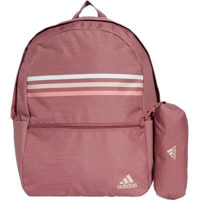 Plecak Adidas Klasyczny Poziomy 3-Pasy (IZ1897) różowy/pudrowy róż Plecak Adidas Klasyczny Poziomy 3-Pasy (IZ1897) różowy/pudrowy róż