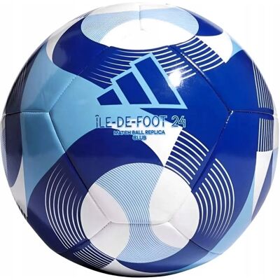 adidas Île-De-Foot 24 Club Ball - Biały - Piłka nożna adidas Île-De-Foot 24 Club Ball - Biały - Piłka nożna