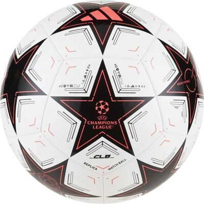 Football adidas Glider UCL Finale 2024 2025 - unisexe - Blanc/Noir - Publicité Football adidas Glider UCL Finale 2024 2025 - unisexe - Blanc/Noir - Publicité