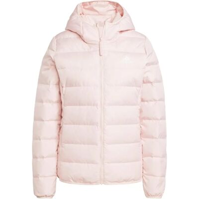 adidas Essentials Lichtgewicht Donsjack met Capuchon - Roze - Jas adidas Essentials Lichtgewicht Donsjack met Capuchon - Roze - Jas