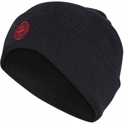 Bonnet adidas FC Bayern Noir - Accessoires de football - Publicité Bonnet adidas FC Bayern Noir - Accessoires de football - Publicité