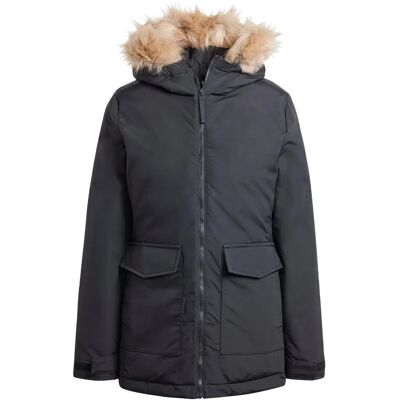 adidas Paveric Fur Parka - Zwart - Jas adidas Paveric Fur Parka - Zwart - Jas