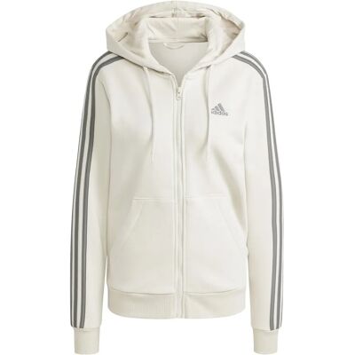 adidas adidas Essentials 3-Streifen W Hoodie Weiß XS - Kapuzensweatshirt adidas adidas Essentials 3-Streifen W Hoodie Weiß XS - Kapuzensweatshirt
