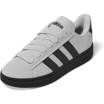 adidas IH1287 Γκρι δερμάτινα παπούτσια με ρίγες - Sneakers adidas IH1287 Γκρι δερμάτινα παπούτσια με ρίγες - Sneakers