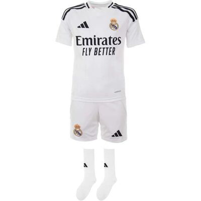 adidas Real Madrid Mini Kit 24/25 White - Mini Kit adidas Real Madrid Mini Kit 24/25 White - Mini Kit
