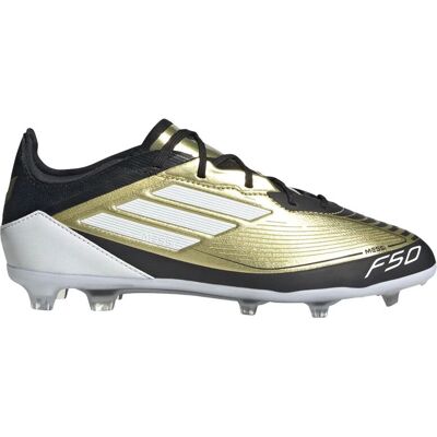 adidas F50 Pro Junior buty do piłki nożnej - Złoto/Czarny adidas F50 Pro Junior buty do piłki nożnej - Złoto/Czarny