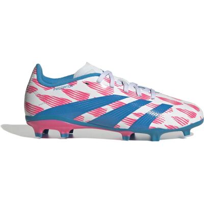 adidas Predator Buty do piłki nożnej dzieci - Biało/Różowe - Twarda nawierzchnia adidas Predator Buty do piłki nożnej dzieci - Biało/Różowe - Twarda nawierzchnia