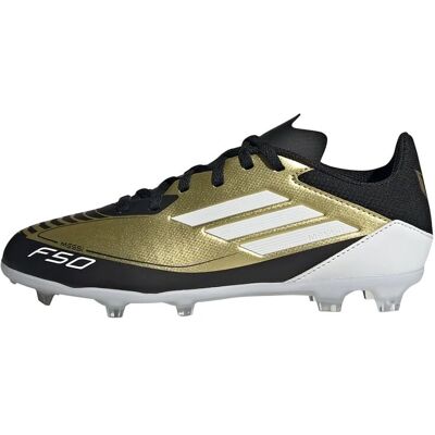 Chaussures de football Messi F50 League pour enfants - Or & Vert - Toute l'année - Publicité Chaussures de football Messi F50 League pour enfants - Or & Vert - Toute l'année - Publicité
