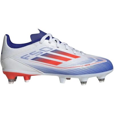 Adidas F50 LEAGUE SG JR White Blue Red - Football Boots Adidas F50 LEAGUE SG JR White Blue Red - Football Boots