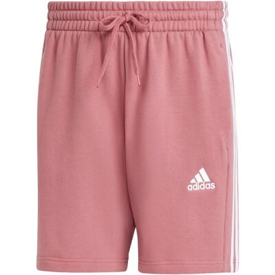 Shorts Essentials French Terry 3 Bandes - Rouge Shorts Essentials French Terry 3 Bandes - Rouge