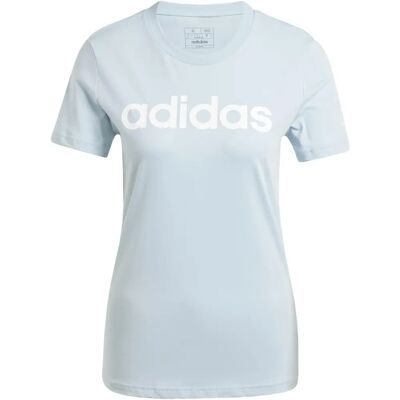 adidas Essentials Slim Logo T-Shirt - Blau - Freizeit Slim Fit adidas Essentials Slim Logo T-Shirt - Blau - Freizeit Slim Fit