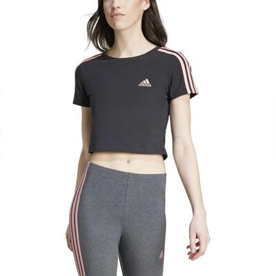 Adidas Baby XL 3-strepen korte mouw T-shirt Adidas Baby XL 3-strepen korte mouw T-shirt