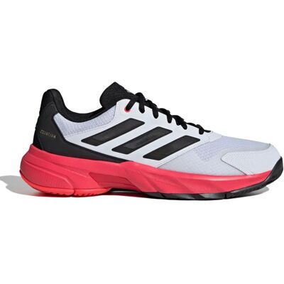 Adidas Heren CourtJam Control 3 Meerkleurige Tennisschoenen - 41 1/3 Adidas Heren CourtJam Control 3 Meerkleurige Tennisschoenen - 41 1/3