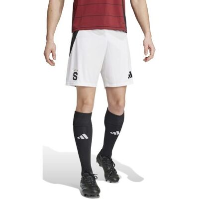 Adidas Spartac Praga Albe - Pantaloni de fotbal Adidas Spartac Praga Albe - Pantaloni de fotbal
