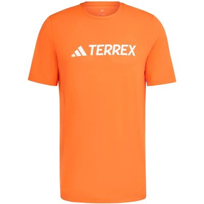 adidas Terrex Multi Climacool Logo Tech T-Shirt - Orange adidas Terrex Multi Climacool Logo Tech T-Shirt - Orange