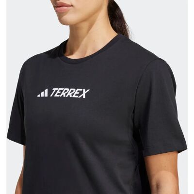 ADIDAS W TX LOGO TEE - Sporty bomulds T-shirt ADIDAS W TX LOGO TEE - Sporty bomulds T-shirt