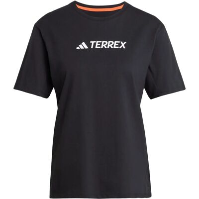 adidas Tx Logo - Sort - Kvinders Trekking T-shirt XS adidas Tx Logo - Sort - Kvinders Trekking T-shirt XS