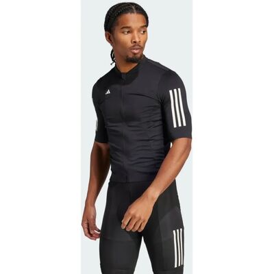 adidas Tempo 3-Stripes Radsporttrikot - Schwarz adidas Tempo 3-Stripes Radsporttrikot - Schwarz