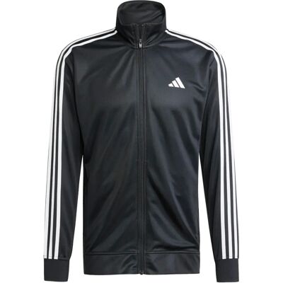 Adidas Schwarze Recycelte Material Regular Fit Jacke - Outdoorjacke Adidas Schwarze Recycelte Material Regular Fit Jacke - Outdoorjacke