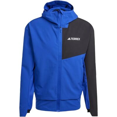adidas Terrex Multi Softshell Jacka - Blå - Vattentät, Stretchig, Återvunnen adidas Terrex Multi Softshell Jacka - Blå - Vattentät, Stretchig, Återvunnen