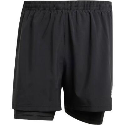 adidas Own the Run CLIMACOOL 2-en-1 Shorts - Homme - Noir - Publicité adidas Own the Run CLIMACOOL 2-en-1 Shorts - Homme - Noir - Publicité