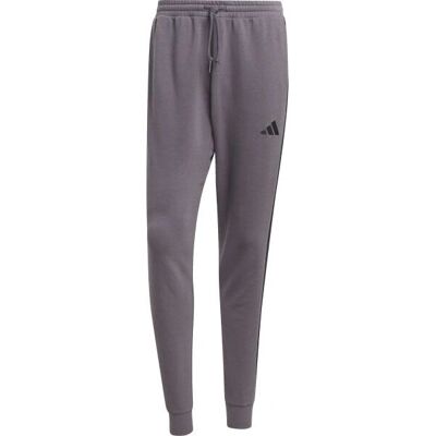 Pantaloni French Terry Essential 3-Stripes adidas - Bărbat - Gri Pantaloni French Terry Essential 3-Stripes adidas - Bărbat - Gri