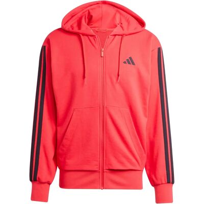 Adidas Essentials 3-Streifen French Terry Herren rot L Adidas Essentials 3-Streifen French Terry Herren rot L