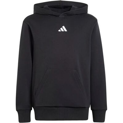 adidas SPORT Performance Hoodie - J SL FL HD 225 - Zwart / Wit - Hoodie adidas SPORT Performance Hoodie - J SL FL HD 225 - Zwart / Wit - Hoodie