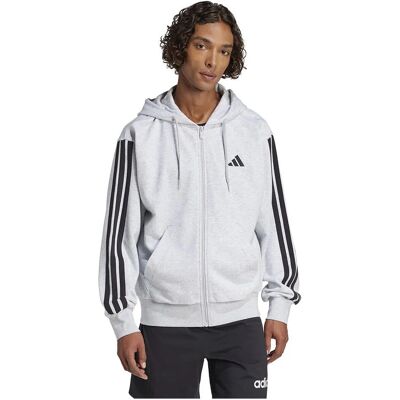 Adidas Lichtgrijs Heather Zwart Hoodie - Hoodies Adidas Lichtgrijs Heather Zwart Hoodie - Hoodies
