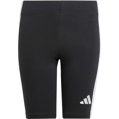 adidas Kinder Shorts - Baumwolle - 3-Streifen - Schwarz/Weiß adidas Kinder Shorts - Baumwolle - 3-Streifen - Schwarz/Weiß