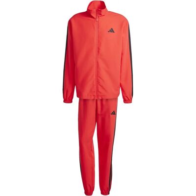 Adidas M 3S WV TT TS Rouge Coupe Régulière - Survêtement - Publicité Adidas M 3S WV TT TS Rouge Coupe Régulière - Survêtement - Publicité