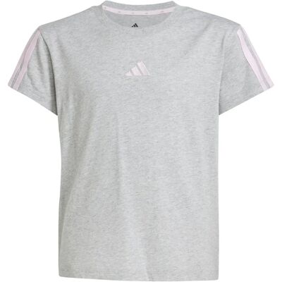Tricou sport din bumbac reciclat pentru copii - Copii, gri mediu / roz Tricou sport din bumbac reciclat pentru copii - Copii, gri mediu / roz