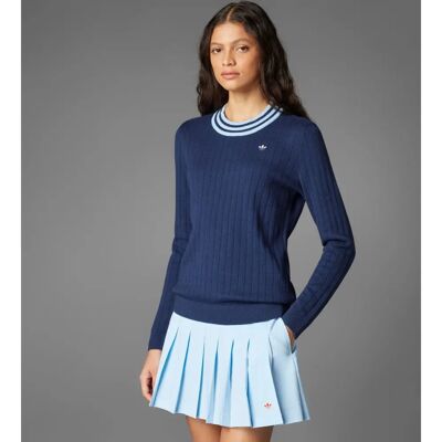 adidas Originals Blauer Kaschmir-Sweatshirt - Sweatshirt adidas Originals Blauer Kaschmir-Sweatshirt - Sweatshirt