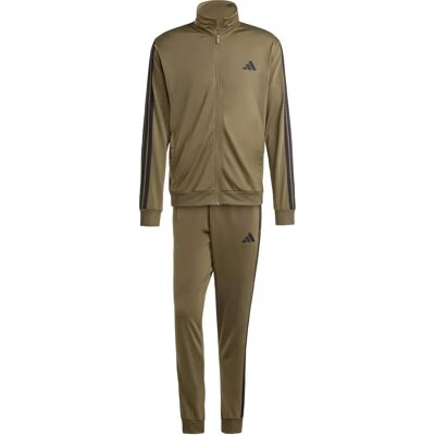 adidas M 3S TR TT TS Grün - Trainingsanzug adidas M 3S TR TT TS Grün - Trainingsanzug