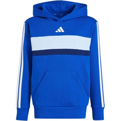 ADIDAS SPORTSWEAR - J 3S TIB FL HD - Azul real - Hoodie ADIDAS SPORTSWEAR - J 3S TIB FL HD - Azul real - Hoodie