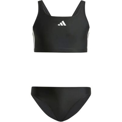 adidas Barn 3-Stripes V-Back Bikini - Svart adidas Barn 3-Stripes V-Back Bikini - Svart