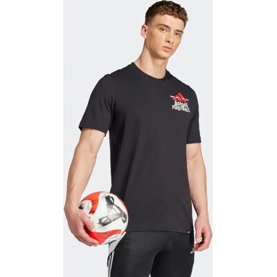 adidas Fußball Graphic T-Shirt - Herren - Schwarz adidas Fußball Graphic T-Shirt - Herren - Schwarz