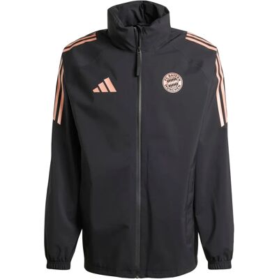 Adidas Bayern München Regenjas - Waterdicht, Zwart, Large Adidas Bayern München Regenjas - Waterdicht, Zwart, Large