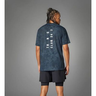 adidas Power Graphic Camiseta - Azul - Material reciclado y transpirable - Gimnasio y Entrenamiento adidas Power Graphic Camiseta - Azul - Material reciclado y transpirable - Gimnasio y Entrenamiento