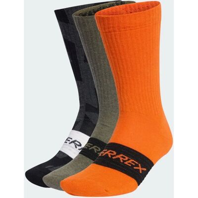 Șosete adidas Terrex Multi 3 Pachet - Verde - Drumeție Șosete adidas Terrex Multi 3 Pachet - Verde - Drumeție