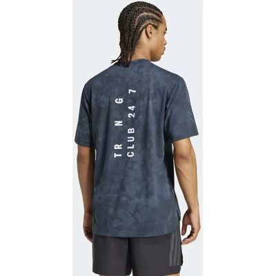 adidas Power Graphic Camiseta Azul - Gimnasio y Entrenamiento adidas Power Graphic Camiseta Azul - Gimnasio y Entrenamiento