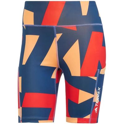 adidas Terrex Multi 8-Inch Shorts - Dames - Oranje adidas Terrex Multi 8-Inch Shorts - Dames - Oranje