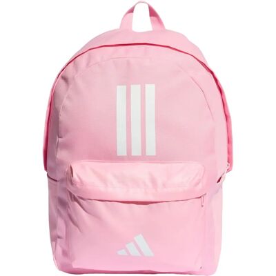 adidas Klassischer Rucksack für die Schule mit 3 Streifen - Pink adidas Klassischer Rucksack für die Schule mit 3 Streifen - Pink