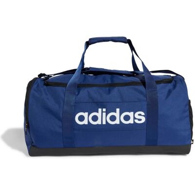 Sporttasche ADIDAS PERFORMANCE "LINEAR DUFFEL M" blau (dunkelblau, weiß) Sporttasche ADIDAS PERFORMANCE "LINEAR DUFFEL M" blau (dunkelblau, weiß)